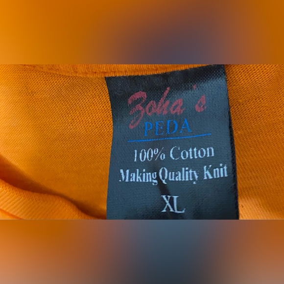 Round NECK BASIC COTTON T-SHIRT Size XL Short Sleeve - Picture 4 of 4